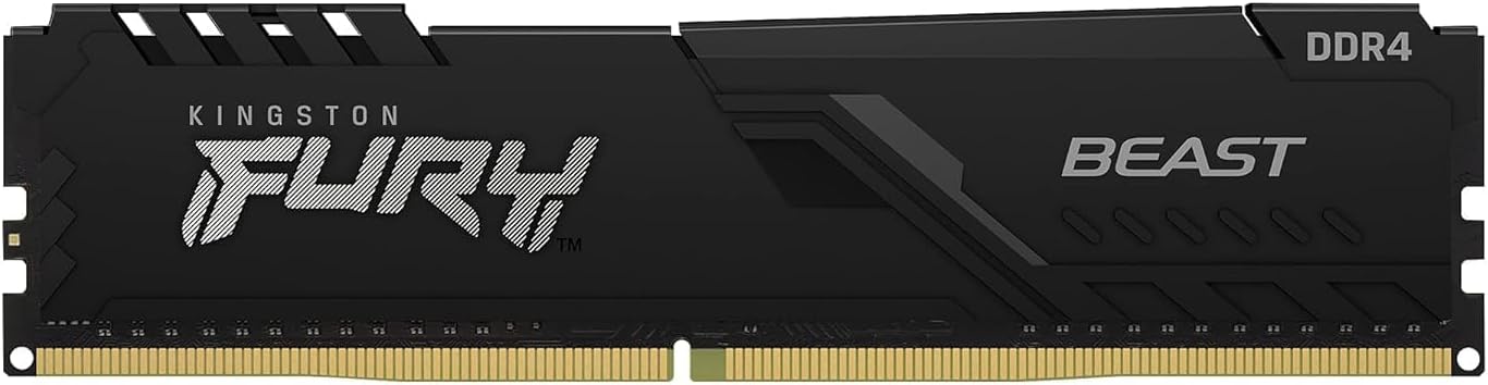 Kingston FURY Beast 8GB 3200MHz DDR4 CL16 DIMM Black - T
