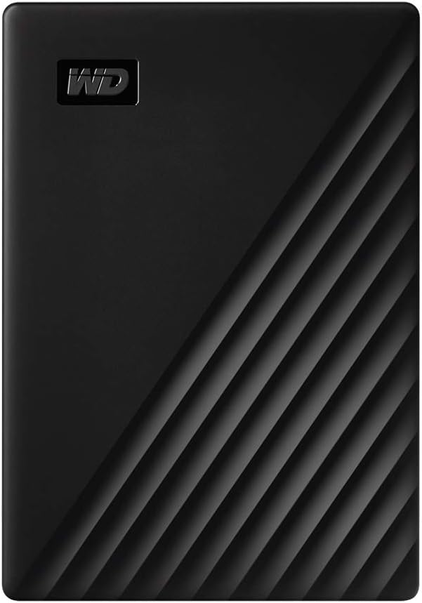 WD 1TB My Passport Portable External Hard Drive, Black - WDBYVG0010BBK-WESN