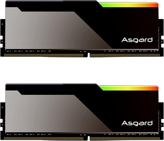 DDR5 RAM Bragi Asgard V3 Memoria Ram DDR5 32GB (16GBx2) 7200MHz Specially Selected B-die Desktop Memory Mirror Design