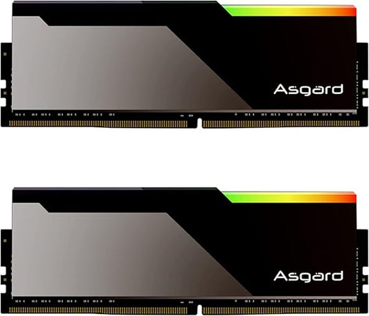 DDR5 RAM Bragi Asgard V3 Memoria Ram DDR5 32GB (16GBx2) 7200MHz Specially Selected B-die Desktop Memory Mirror Design