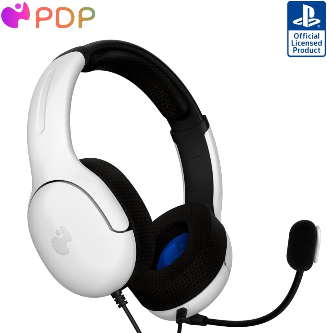 Gaming LVL40 Wired Stereo Headset - White - PlayStation 5