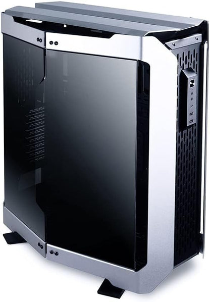 Lian Li Odyssey X Silver Tempered Glass on The Left and Right Sides, Aluminum Full Tower Gaming Computer Case - TR-01A