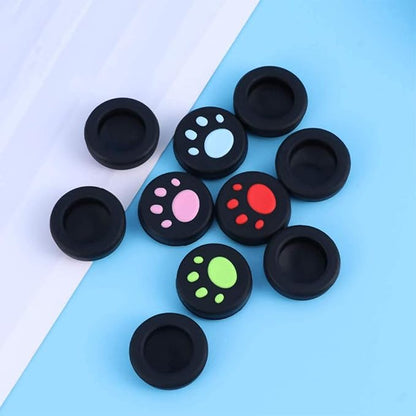 XFUNY® 5 Pair/10 PCS Replacement Silicone Analog Controller Joystick Thumb Stick Grips Caps Cover for PS4 PS3 PS2 Xbox One/360 Game Controller