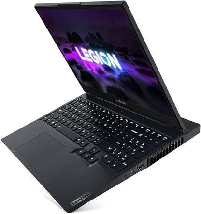 Lenovo Legion 5 Gaming Laptop - Ryzen 5 5600H 6-Cores, 16 GB RAM, 512 GB SSD, NVIDIA GeForce RTX 3050 Ti 4GB GDDR6 Graphics, 15.6" FHD (1920x1080) IPS 120Hz, Backlit Keyboard, Windows 11