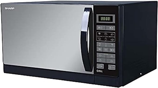 SHARP Microwave Grill 25 Liter - 900 Watt - 6 Menus Black R-750MR(K)