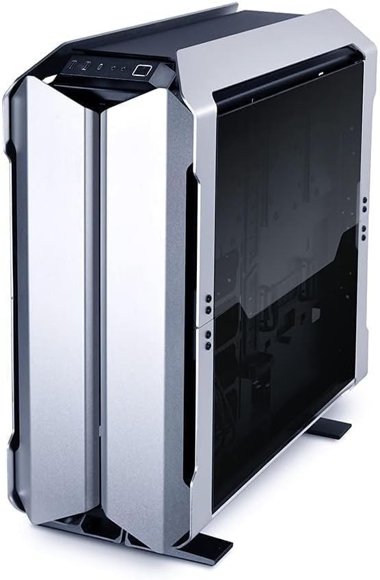 Lian Li Odyssey X Silver Tempered Glass on The Left and Right Sides, Aluminum Full Tower Gaming Computer Case - TR-01A