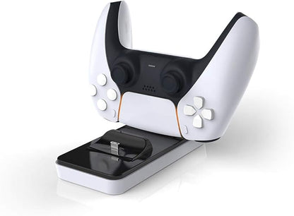 PS5 Controller Charger Station, PS5 Charging Station for Dual Sense Controller, Playstation 5 Accessories - T