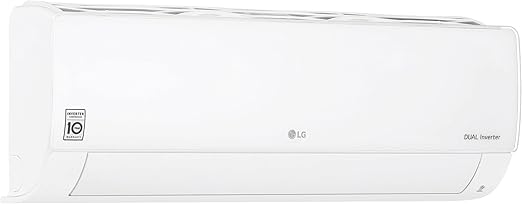 LG Dual Cool Split Inverter Air Conditioner, 3 HP, Cooling And Heating, White - S4-W24K23AE