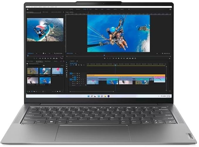 Lenovo Yoga Slim 6, Intel Core i7-1260P,16GB Soldered LPDDR5-4800, 14" 2.2K (2240x1400) IPS 300nits Anti-glare, 100% sRGB, 60Hz, 1TB SSD,Windows 11 Home (82WU0067ED) 2 Years Local Warranty by Lenovo