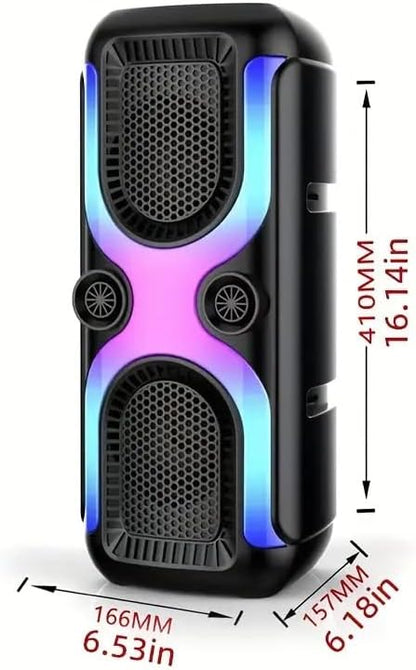 party Speaker AN-4407 Wireless Portable box Bluetooth Support Usb, Micro SD, FM Radio And AUX bass power that delivers high-quality