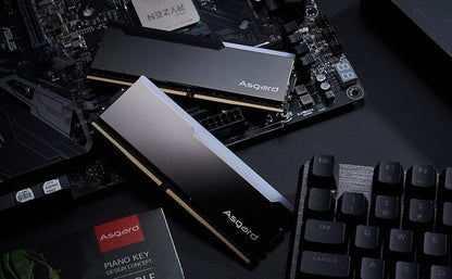 DDR5 RAM Bragi Asgard V3 Memoria Ram DDR5 32GB (16GBx2) 7200MHz Specially Selected B-die Desktop Memory Mirror Design