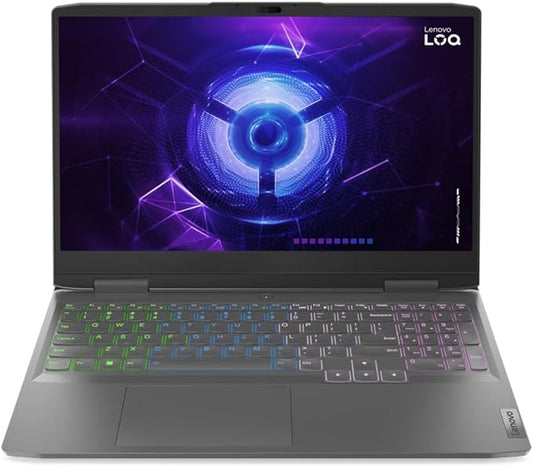 Lenovo LOQ 15IRX9 Gaming Laptop - i7-13650HX 14 Cores, AI Chip: LA1, NVIDIA GeForce RTX 4060 8GB GDDR6 Graphics, 16GB DDR5 RAM, 1TB SSD, 15.6" FHD (1920x1080) IPS 350nits 144Hz + Lenovo LOQ RGB Mouse