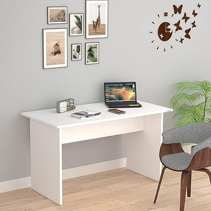 SBF Furniture Furniture Modern Desk Work from Home Table, Home Office Computer Table, Kids Study Desk Office Table, Wood Table(80x40 cms) (White)