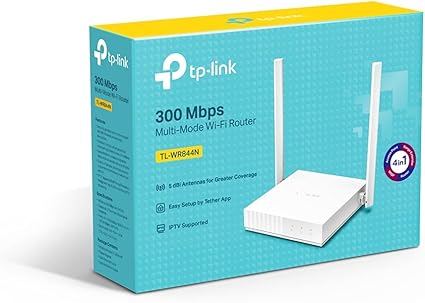 TP-Link TL-WR844N Multi-Mode Wi-Fi Router - 300 Mbps