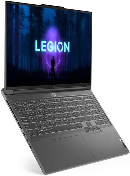 Lenovo Legion Slim 7 16IRH8-13th Intel Core i7-13700H, AI Chip: LA2-Q, NVIDIA GeForce RTX 4060 GDDR6 Graphics, 16GB DDR5-5200 RAM, 1TB SSD, 16" 3.2K (3200x2000) IPS 430nits 165Hz, Aluminium Grey