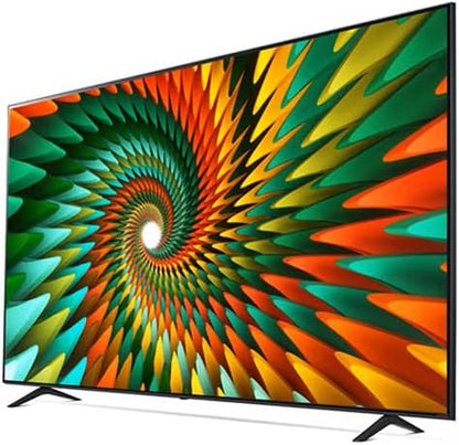 LG, Nanocell TV, 55 inch NANO77R series, WebOS Smart AI ThinQ, Magic Remote, 3 side cinema, HDR10, HLG, AI Sound Pro (5.1.2ch), 2 Pole stand,55NANO776RA.AFU