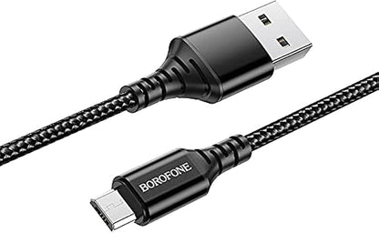 BOROFONE BX54 Ultra bright charging data cable for Micro - Black