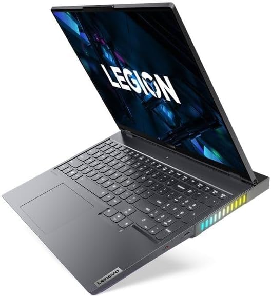 Lenovo Legion 7 Gaming Laptop, 16" WQXGA 2560x1600 IPS 165Hz Display, Intel Core i7-11800H, NVIDIA GeForce RTX 3080 16GB, 32GB DDR4 RAM, 1TB SSD, RGB Backlit Keyboard, E-shutter, Storm Grey