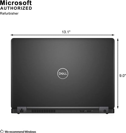 Dell Latitude 5490 Notebook 14“ FHD (1920 x 1080) Business Laptop, Intel Core i5-8350 Up to 3.4GHz, 16GB RAM 512GB SSD, Bluetooth, Wi-Fi, CAM, HDMI, DP, VGA Windows 10 Pro (Renewed)