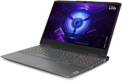 Lenovo LOQ 15IRH8 Gaming Laptop- 12th Intel Core i5-12450H 8Cores, AI Chip: LA1, 4GB GDDR6 NVIDIA GeForce RTX2050 Graphics, 16GB DDR5 RAM, 512GB SSD, 15.6" FHD (1920x1080) IPS 350nits 144Hz-Storm Grey