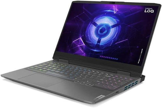 Lenovo LOQ 15IRH8 Gaming Laptop,12th Intel Core i5-12450H 8Cores, AI Chip: LA1,NVIDIA GeForce RTX2050 4GB GDDR6,8GB DDR5 RAM,512GB SSD,15.6" FHD (1920x1080) IPS 350nits 144Hz, Storm Grey, DOS