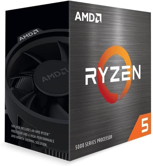 AMD Ryzen 5 5500 Desktop Processor (6-core/12-thread, 19 MB cache, up to 4.2 GHz max boost)