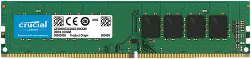 Crucial RAM CB8GU2666 8GB DDR4 2666 MHz DESKTOP Memory - T