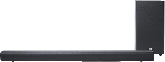 JBL Cinema SB580 3.1 Channel Soundbar with Virtual Dolby Atmos and Wireless Subwoofer - JBLSB580BLKUK, Black