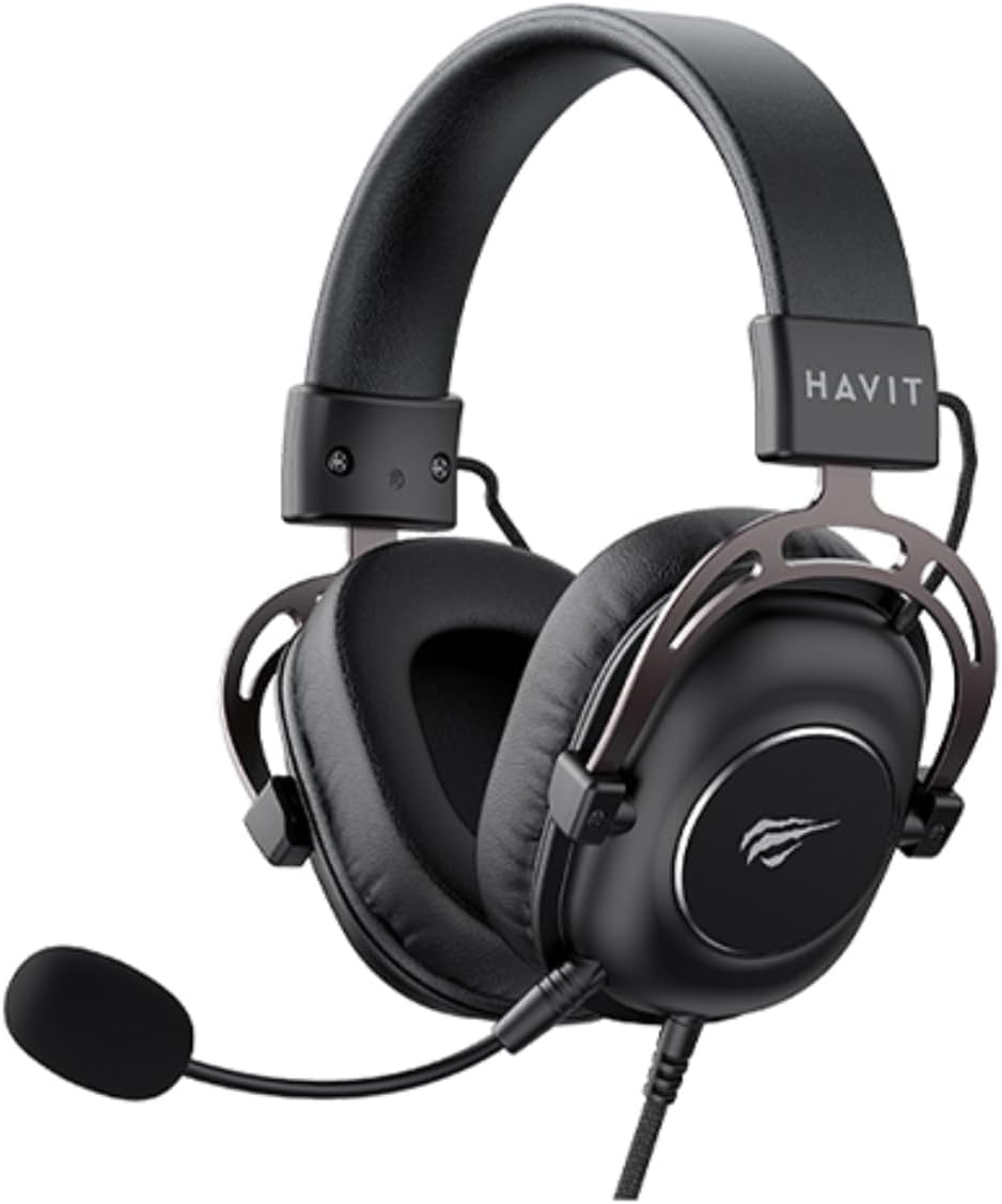 havit Gamenote H2002Y Gaming Headset 3.5mm Removable Microphone Black/Grey