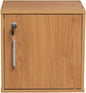 WT-EASY CARE Home Safe | Bank Locker Box | Cash Box | Jewelry Box Cabinet Wood | Key Sage Lock Box Storage Box | Safe Locker for Home and Office - Cherry wood