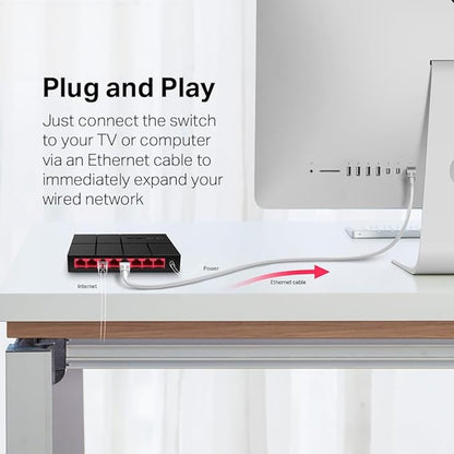 Mercusys 8 PORT 10/100/1000 MBPS SWITCH , MS108G