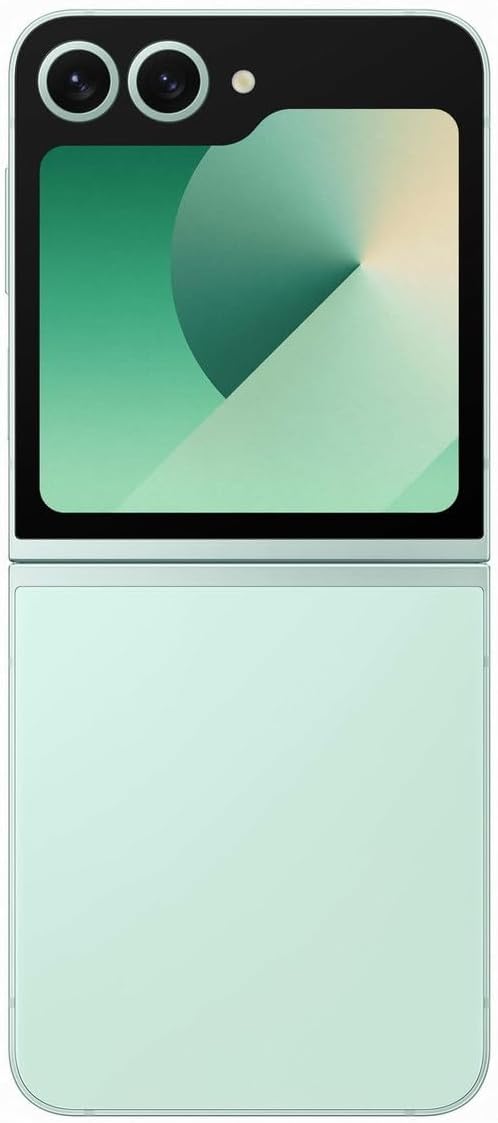Samsung Galaxy Z Flip6 AI Phone - 12GB RAM + 256GB Storage - Mint, Android Smartphone, 50MP Camera, FlexCam, Long Battery Life, 1 Year Warranty/Local Version - T