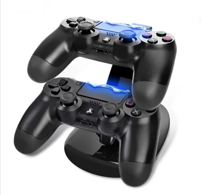 OIVO - USB Dual Controller Charger Power Supply Stand for Sony Playstation 4 Slim - T