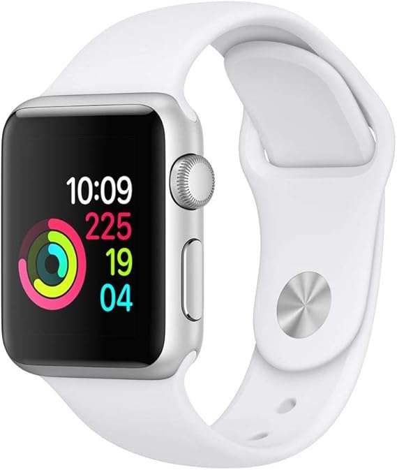 Apple Watch Series 3 GPS 42mm Silver Aluminium Case with Fog Sport Band