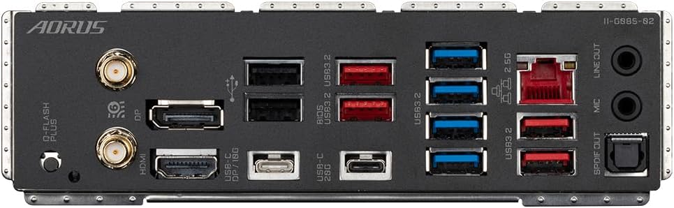 Gigabyte X670E AORUS MASTER ATX Motherboard - Supports AMD Ryzen 7000 Series CPUs (Socket AM5), DDR5 6400(OC), 1x PCIe 5.0 x16, 1x PCIe 4.0 x16, 2x M.2 PCI-E 5.0, 2x M.2 PCI-E 4.0, 2.5G LAN & Wi-Fi 6E - T