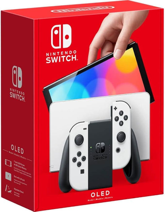 Switch OLED Model (2021) - Joy Black & White Controller