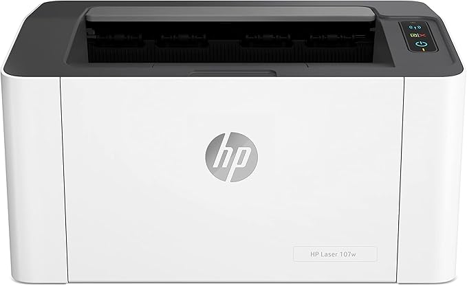 HP 107a Laser Printer, 4ZB77A - White