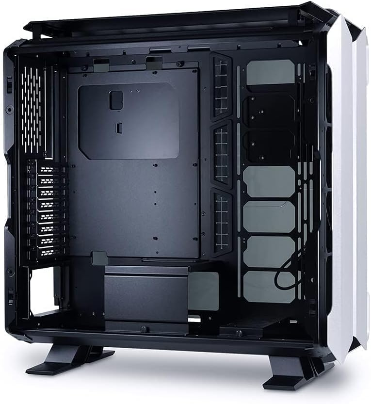 Lian Li Odyssey X Silver Tempered Glass on The Left and Right Sides, Aluminum Full Tower Gaming Computer Case - TR-01A