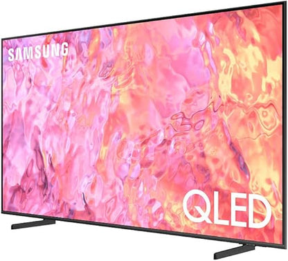 Samsung 55 Inch TV Quantum Processor Lite 4K QLED - Black - QA55Q60CAUXEG [2023 Model]