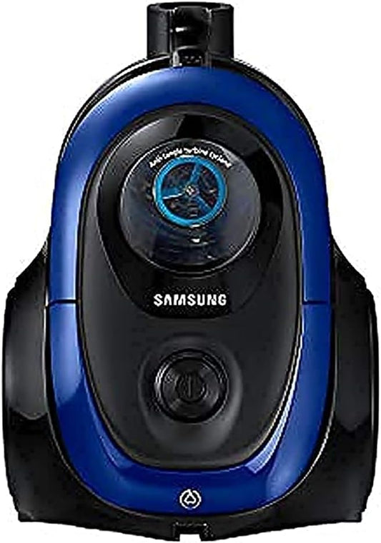 Samsung Canister VC18M2120SB Vacuum Cleaner With Cyclone Force And Anti-Tangle Turbine, 1800W, 1.5L, Blue - (local warranty)