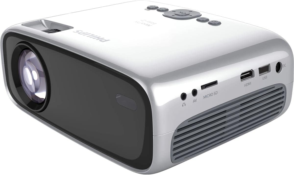 Philips projector NeoPix Easy 2+, True HD projector with Integrated Media Player