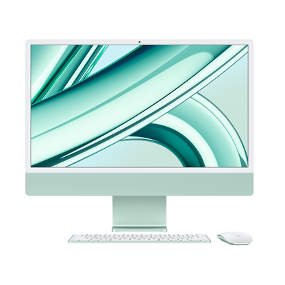 iMac 24-inch M3 Chip 8-Core CPU 10-Core GPU 512GB Green