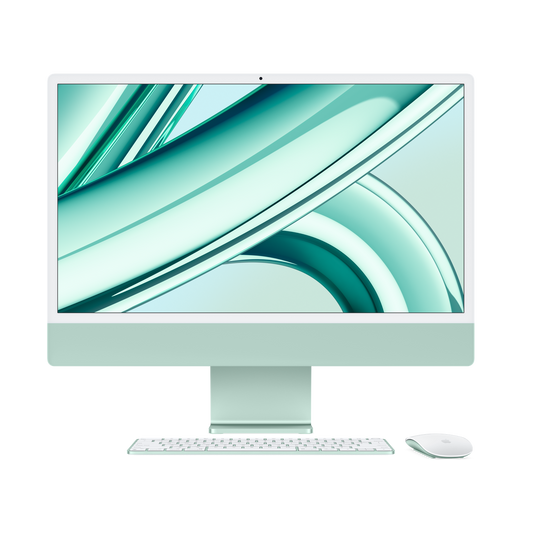 iMac 24-inch M3 Chip 8-Core CPU 10-Core GPU 256GB Green