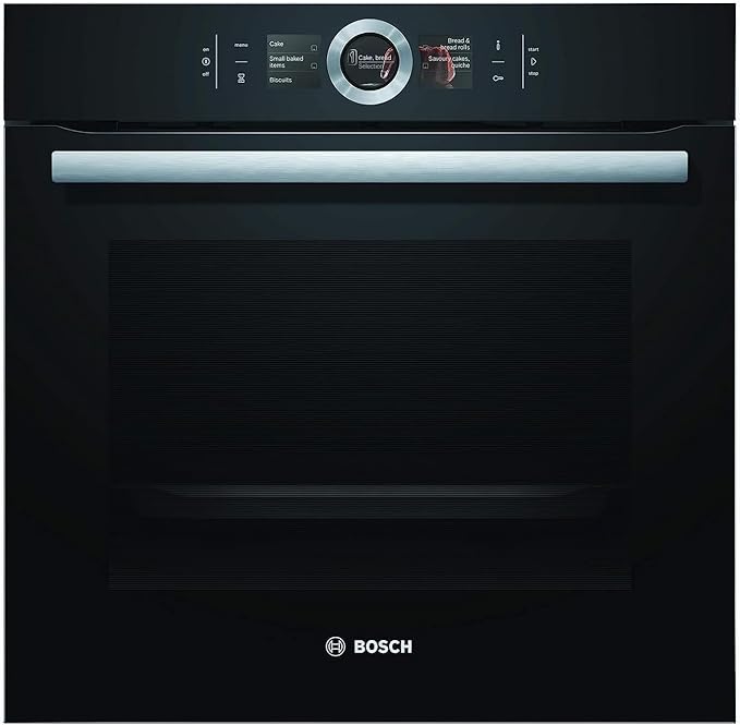 Bosch Built-in oven 71 litre, Electric 60 cm, Series 8 - HBG636LB1