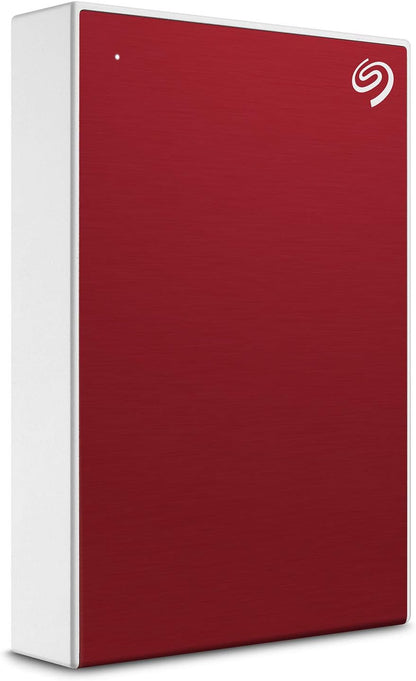 Seagate One Touch 2 TB Portable Hard Disk, USB 3.0 - Red