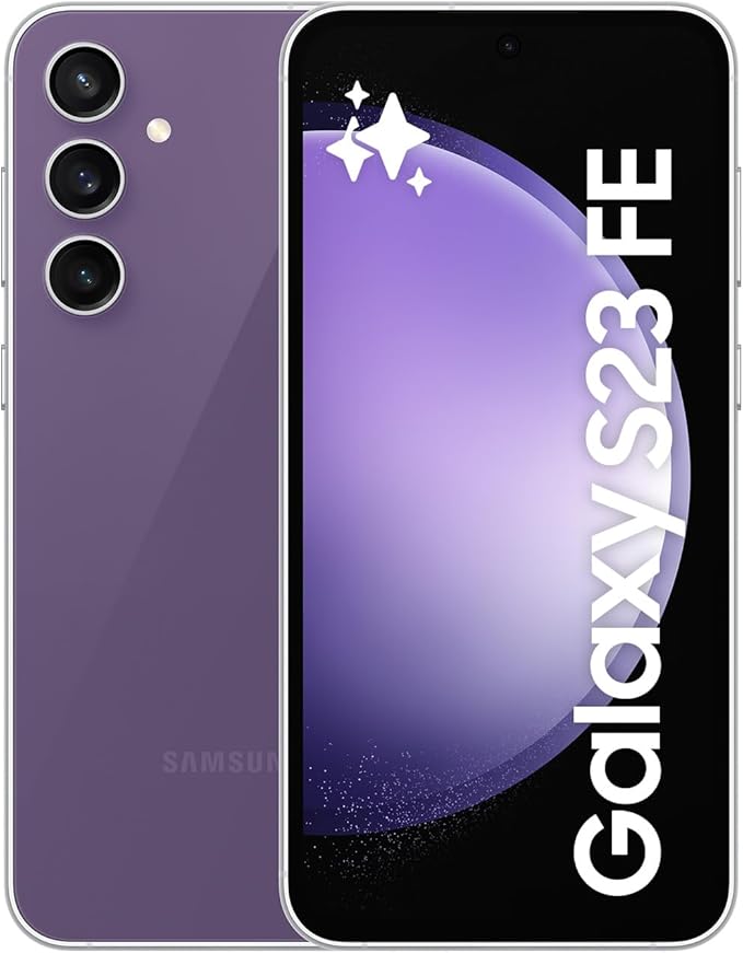 Samsung Galaxy S23 FE 5G Dual SIM Android Smartphone, 8GB RAM, 256GB ROM - Purple - 1 Year Warranty/Local Version - T
