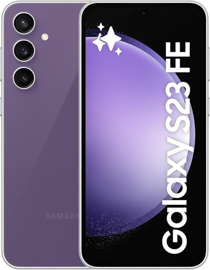 Samsung Galaxy S23 FE 5G Dual SIM Android Smartphone, 8GB RAM, 256GB ROM - Purple - 1 Year Warranty/Local Version - T