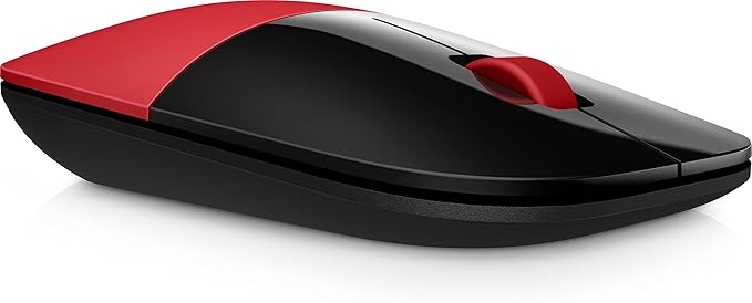 HP Z3700 Wireless Mouse - Red" )