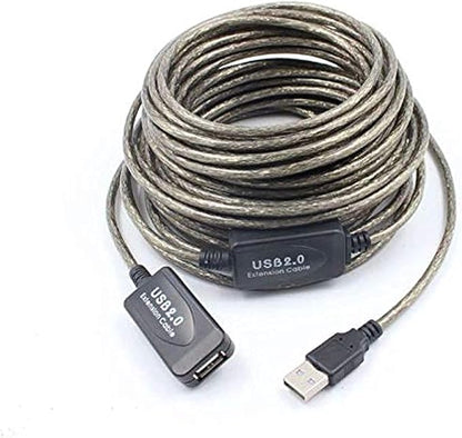 20M Cable Male to Female USB2.0 Extension Active Repeater 480Mbp for computer