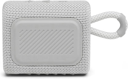 JBL Go 3 Waterproof and Dust Proof Bluetooth Speaker - White